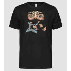 Pólómánia Ninja Fej - Férfi Alap póló