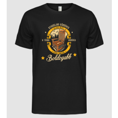 Pólómánia Nyugdíjas KŐMŰVES - Férfi Alap póló