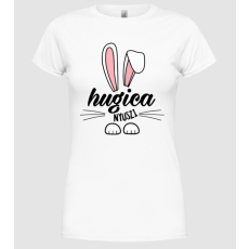 Pólómánia Nyuszicsalád hugica - Női Kerek nyakú Póló