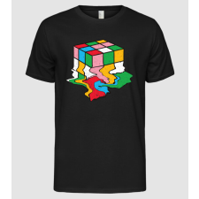 Pólómánia Olvadó Rubik kocka - Férfi Alap póló férfi póló