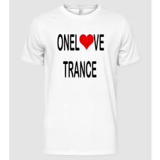 Pólómánia One love Trance - Férfi Alap póló férfi póló