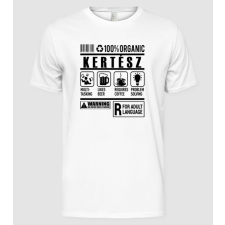 Pólómánia Organic kertész  - Férfi Alap póló férfi póló