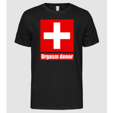 Pólómánia orgasm - Férfi Alap póló férfi póló