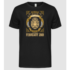 Pólómánia Oroszlános szülinapos 2001 FEBRUÁR - Férfi Alap póló