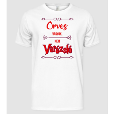 Pólómánia Orvos vagyok nem varázsló - Férfi Alap póló férfi póló