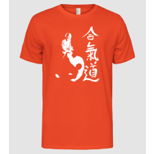 Pólómánia osensei-aikido-technic-1color - Férfi Alap póló férfi póló