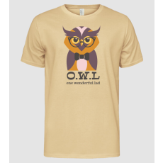 Pólómánia OWL - One wonderful Lad - Férfi Alap póló