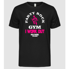 Pólómánia Party Rock Gym - Férfi Alap póló