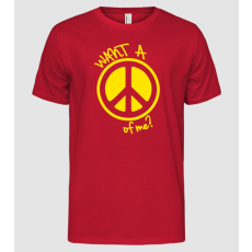 Pólómánia peace - Férfi Alap póló