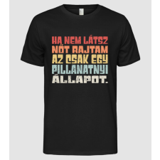 Pólómánia Pillanatnyi állapot - Férfi Alap póló férfi póló