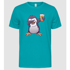 Pólómánia Pingvin Sörrel DAB - Férfi Alap póló