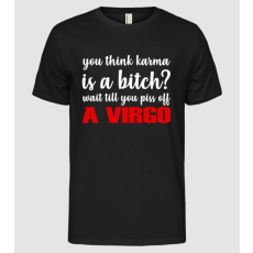 Pólómánia Piss of a VIRGO - Férfi Alap póló