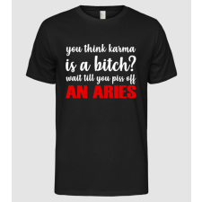 Pólómánia Piss of an ARIES - Férfi Alap póló férfi póló