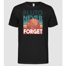 Pólómánia Pluto never forget - Férfi Alap póló férfi póló