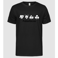 Pólómánia pokerfaces - Férfi Alap póló