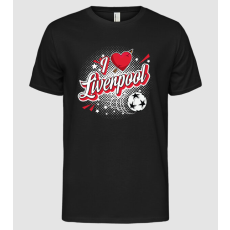Pólómánia Popart Liverpool - Férfi Alap póló