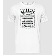 Pólómánia Prémium ballagó fekete - Férfi Alap póló