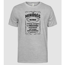 Pólómánia Prémium Minőség október - Férfi Alap póló férfi póló