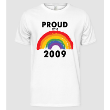 Pólómánia Proud since 2009 - Férfi Alap póló férfi póló