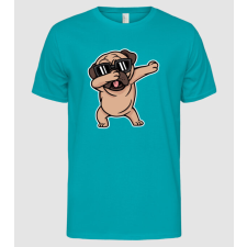 Pólómánia Pug DAB - Férfi Alap póló férfi póló