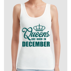 Pólómánia Queens are born in - December - Női Trikó