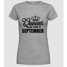 Pólómánia queens september - Női Kereknyakú Póló női póló