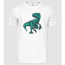 Pólómánia Raptor Dinoszaurusz - Férfi Alap póló férfi póló