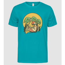 Pólómánia Relaxáló Csirke - Férfi Alap póló férfi póló