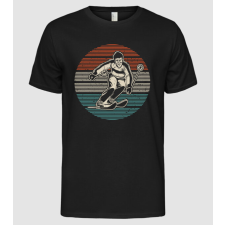 Pólómánia Retro circle ski textured - Férfi Alap póló férfi póló