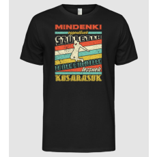Pólómánia Retro nmindenki egyenlő kosaras   - Férfi Alap póló