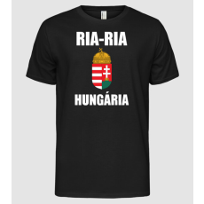 Pólómánia Ria-Ria Hungária címer - Férfi Alap póló