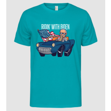 Pólómánia Ridin' with Biden - Usa 2020 választás - Férfi Alap póló