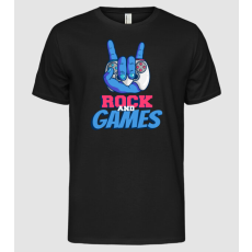 Pólómánia Rock And Games - Férfi Alap póló