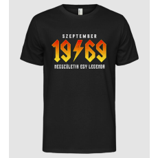 Pólómánia Rock születésnap 1969 Szeptember - Férfi Alap póló