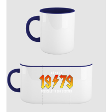 Pólómánia Rock születésnap 1979 Június - Színes Bögre 3dl bögrék, csészék
