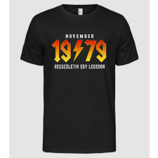 Pólómánia Rock születésnap 1979 November - Férfi Alap póló férfi póló