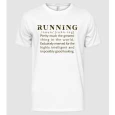 Pólómánia Running definition - Férfi Alap póló