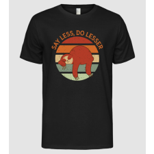 Pólómánia Say less, do lesser Lajháros - Férfi Alap póló férfi póló