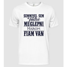 Pólómánia Semmivel sem tudsz meglepni, három fiam van... - Férfi Alap póló