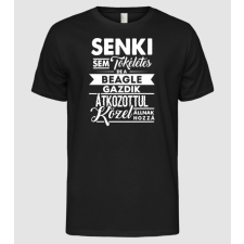 Pólómánia Senki sem tökéletes Beagle - Férfi Alap póló férfi póló