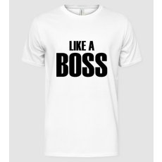 Pólómánia slo_likeaboss - Férfi Alap póló