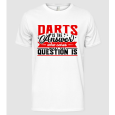 Pólómánia Sport is the answer DARTSOS - Férfi Alap póló