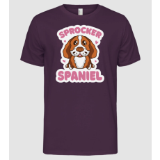 Pólómánia Sprocker Spániel - Férfi Alap póló