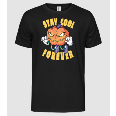 Pólómánia Stay Cool Forever Halloween Tök - Férfi Alap póló