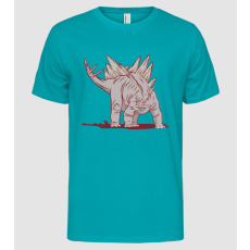 Pólómánia Stegosaurus Dinoszaurusz - Férfi Alap póló
