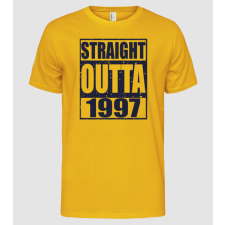 Pólómánia Straight Outta - 1997 - Férfi Alap póló férfi póló