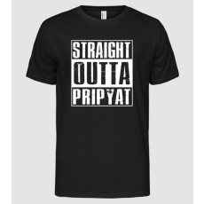 Pólómánia Straight outta pripyat - Férfi Alap póló