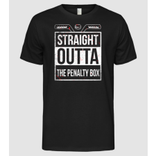Pólómánia Straight outta the penalty box - Férfi Alap póló férfi póló