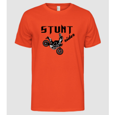Pólómánia stunt rider + felirat - Férfi Alap póló férfi póló