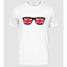Pólómánia sunglasses_UK - Férfi Alap póló férfi póló